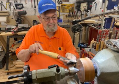 Explore the Senior Sawdust Wood Shop