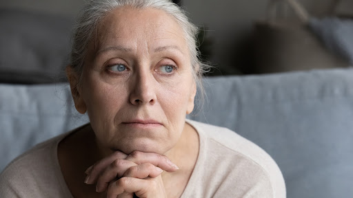 woman dealing with the stress of caregiver guilt